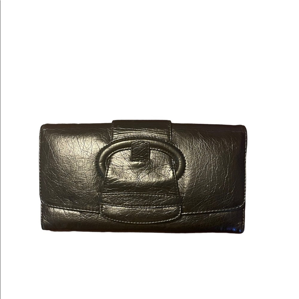 Mellie Bianco Black Clutch